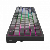 Игровая клавиатура DARK PROJECT PBT Mech. Gateron Cap Teal KD83A ENG/UA/RU (DP-KD-83A-004100-GTC)