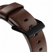 Ремінець Nomad Modern Leather Black Hardware Brown 46mm/49mm (NM01197485)