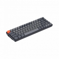 Клавиатура механическая Keychron K6 68Key, Gateron G Pro Red, BT/USB-A, EN/UKR, White LED, чорний