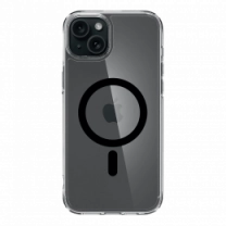 Чохол Spigen для Apple iPhone 15 Plus Ultra Hybrid MagFit, Black (ACS06661)