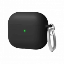 Чехол Elago Liquid Hybrid Case with Keychain Black for Airpods 3rd Gen (EAP3RH-HANG-BK)