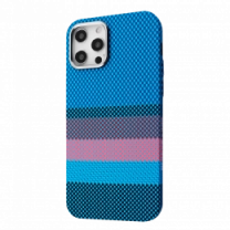 Чехол Proove Gleam Case with Magnetic Ring iPhone 12/12 Pro (blue borders)