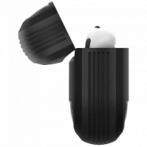 Чехол Spigen для AirPods (Gen 3, 2021), Rugged Armor, Matte Black(ASD01978)