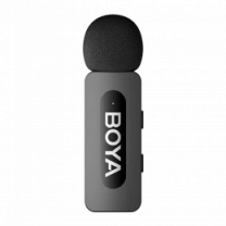 Беспроводной петличный микрофон BOYA BY-V3 Lightning Black