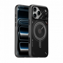 Чохол AULUMU A17 Frosted case for iPhone 17 Pro Translucent Gray Black A17-TPU-GY-PRO