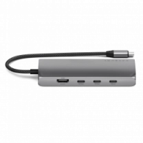 Satechi USB-C Multiport Adapter 8K with Ethernet V3 Space Gray (ST-P8KEM)