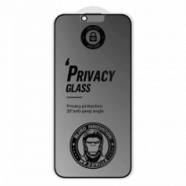 Захисне 2.5D скло Blueo Full Cover Anti-Peep Matte для Apple iPhone 13 Pro / 13 / 14 (6.1") (Чорний)