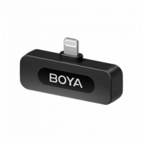 Бездротовий петличний мікрофон BOYA BY-V1 Lightning Black