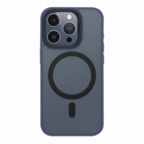 Чохол Blueo Frosted Anti-Drop Case for iPhone 15 Pro with MagSafe Dark Blue (BK5934-I15PDB)