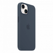 Чехол Силиконовый iPhone 14 Silicone Case with MagSafe Storm Blue (MPRV3)