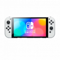 Портативна ігрова приставка Nintendo Switch OLED with White Joy-Con (045496453435)