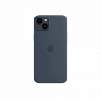 Чехол Силиконовый iPhone 14 Plus Silicone Case with MagSafe Storm Blue (MPT53)