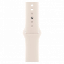 Apple Watch SE 2 2024 44mm Starlight Aluminium Case with Starlight Sport Band S/M (MXEU3) Б/У