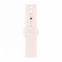 Apple Watch Series 10 46mm Rose Gold Aluminum Case with Light Blush Sport Band - M/L (MWWU3)