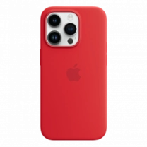 Чехол Силиконовый iPhone 14 Pro Silicone Case with MagSafe (PRODUCT)RED (MPTG3)