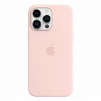 Чохол Силіконовий iPhone 14 Pro Max Silicone Case with MagSafe Chalk Pink (MPTT3)