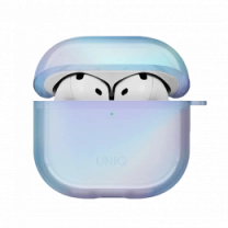 Чохол UNIQ Iridescia для AirPods 4 Eclipse Blue (UNIQ-AIRPODS(2024)-IRDEBLU)