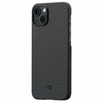 Чехол Pitaka MagEZ Case 3 Twill 1500D Black/Grey for iPhone 14 Plus (KI1401M)