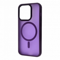 Чохол WAVE Matte Insane Case with MagSafe iPhone 14 deep purple