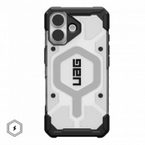 Чохол UAG для iPhone 17, Pathfinder Clear MagSafe, Ice/Silver
