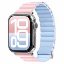 Ремінець LAUT NOVI SPORT  Apple Watch 42/44/45/49 Candypink Babyblue (L_AWL_NS_CP)