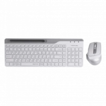 Комплект A4Tech Fstyler FB2535C клавіатура з мишою , USB, колір крижано-білий