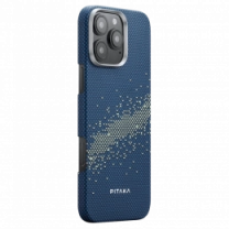 Чохол Pitaka Tactile Woven Case StarPeak Milky Way Galaxy for iPhone 16 Pro Max (KI1602PMYG)