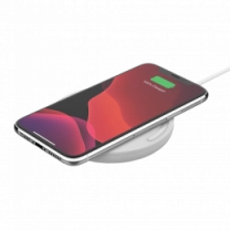 Бездротовий ЗП Belkin Pad Wireless Charging Qi, 10W, white