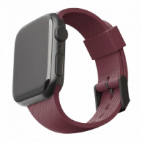 Ремешок UAG [U] для Apple Watch 45/44/42 [U] Dot Silicone, Aubergine