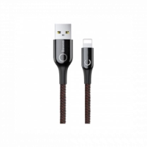 Кабель Baseus Lightning C-shaped 2.4A 1m (CALCD-01) Black
