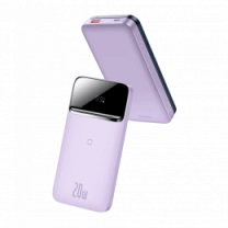 Дополнительная батарея Baseus Magnetic Wireless 20W 10000mAh Purple (PPCX010005)