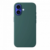 Чохол Monblan для iPhone 16 Magnetic Silicone (Lake Green)