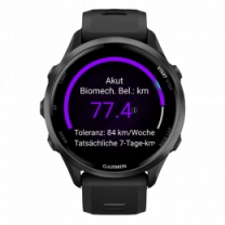 Смарт-годинник Garmin Forerunner 970 Carbon Gray DLC Titanium w. Black Case and Black/Translucent W. Band (010-02969-00/10 )