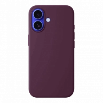 Чохол Monblan для iPhone 16 Magnetic Silicone (Plum)
