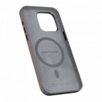Чохол Keephone Rosana Liquid Silicone MagSafe Case for 15 Plus black (MC-0135ipblk)