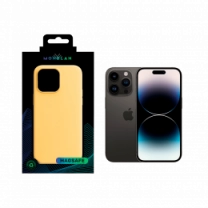 Чохол Monblan для iPhone 14 Pro Max Magnetic Silicone MagSafe (Sunglow)