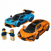 Конструктор LEGO Speed Champions Lamborghini Revuelto та Huracan STO