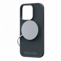 Чохол Njord Fabric MagSafe Case Dark Grey for iPhone 15 Pro (NA53FA09)