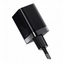 Адаптер Baseus Super Si Pro Quick Charger Type-C+USB 30W Black (CCSUPP-E01)