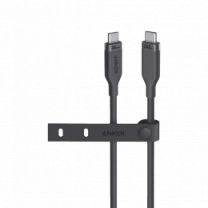 Кабель ANKER USB-C to USB-C - 0.9m 240W 20 Gbps 4K Video Tranfer Bio-Nylon (Чорний)