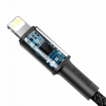 Кабель Baseus High Density Braided Type-C to Lightning PD 20W 1m Black (CATLGD-01)