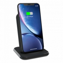 Зарядна станція Zens Stand Aluminium Wireless Charger Black USB-C 18W PD Wall Charger (ZESC15B/00)