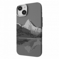 Чехол Proove Gleam Case with Magnetic Ring iPhone 15 (silver peak)