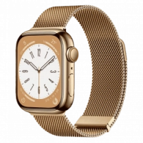 Ремінець Wiwu для Apple Watch 42/44/45/49mm Milanese Stainless Steel watch band Gold
