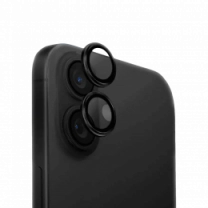 Линза на камеру +NEU Chatel Metal Frame Lens Protector Glass for iPhone 16/16 Plus Black