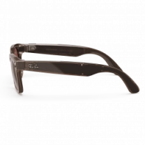 Смарт-окуляри Ray-Ban Meta Wayfarer Shiny Warm Stone/Transitions Watermelon Red (RW4008 6705P553)