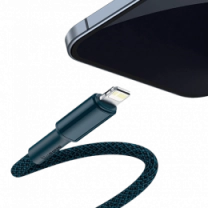 Кабель Baseus High Density Braided Type-C to Lightning PD 20W 2m Blue (CATLGD-A03)