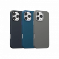 Чехол Keephone Rosana Liquid Silicone MagSafe Case for 16 Pro black (MC-0135ipblk)