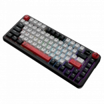 Бездротова механічна клавіатура Ajazz AK820 MAX Avocado Switch Black RGB (AK820MAX-AS-BG)