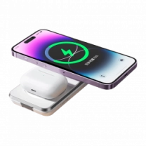 Беспроводная зарядка Mcdodo [CH-1150] Foldable Magnetic Travel Charging Station 3in1 (White)
